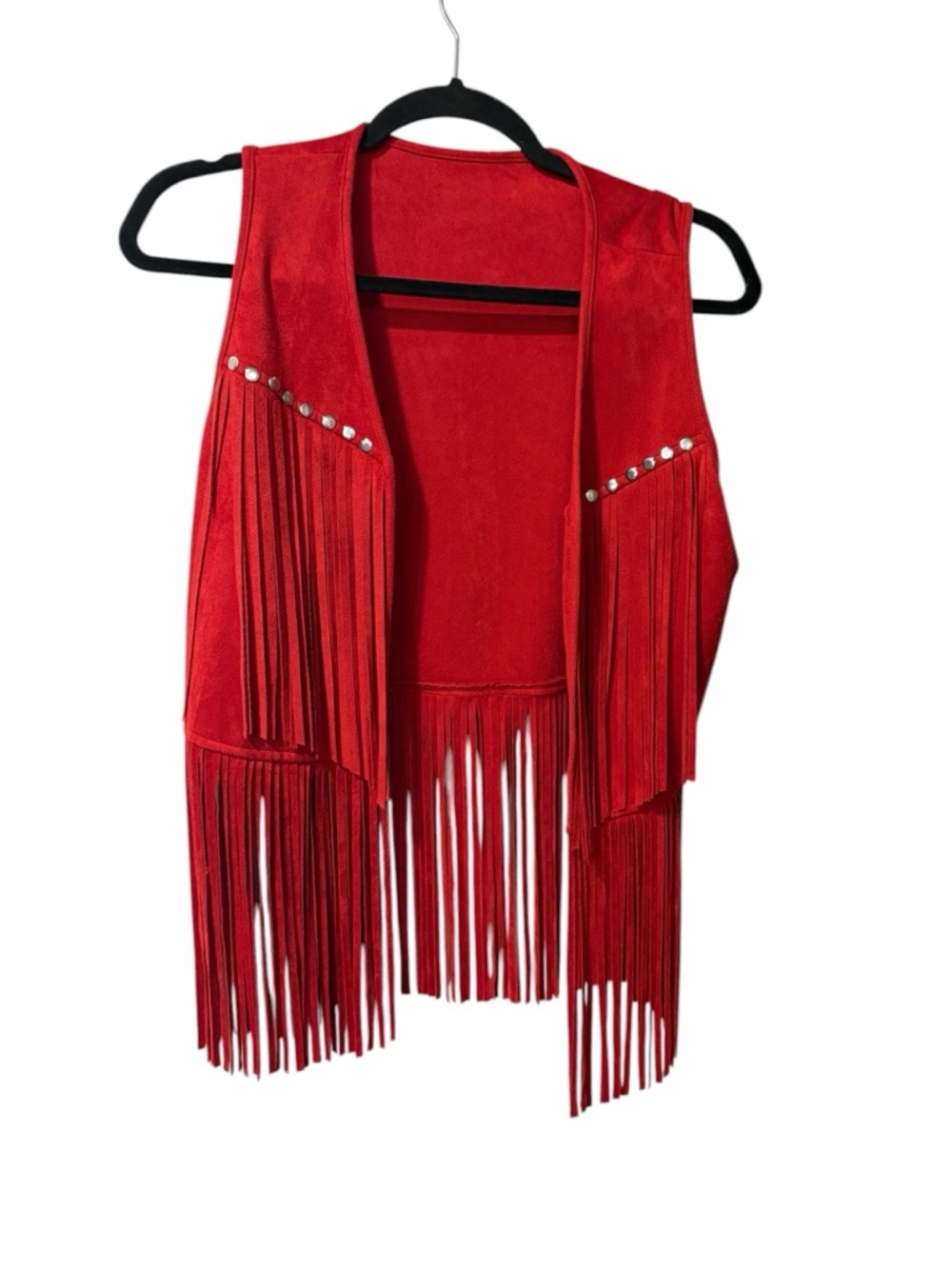Fringe Sleeveless Open Vest - Picture 4 of 7